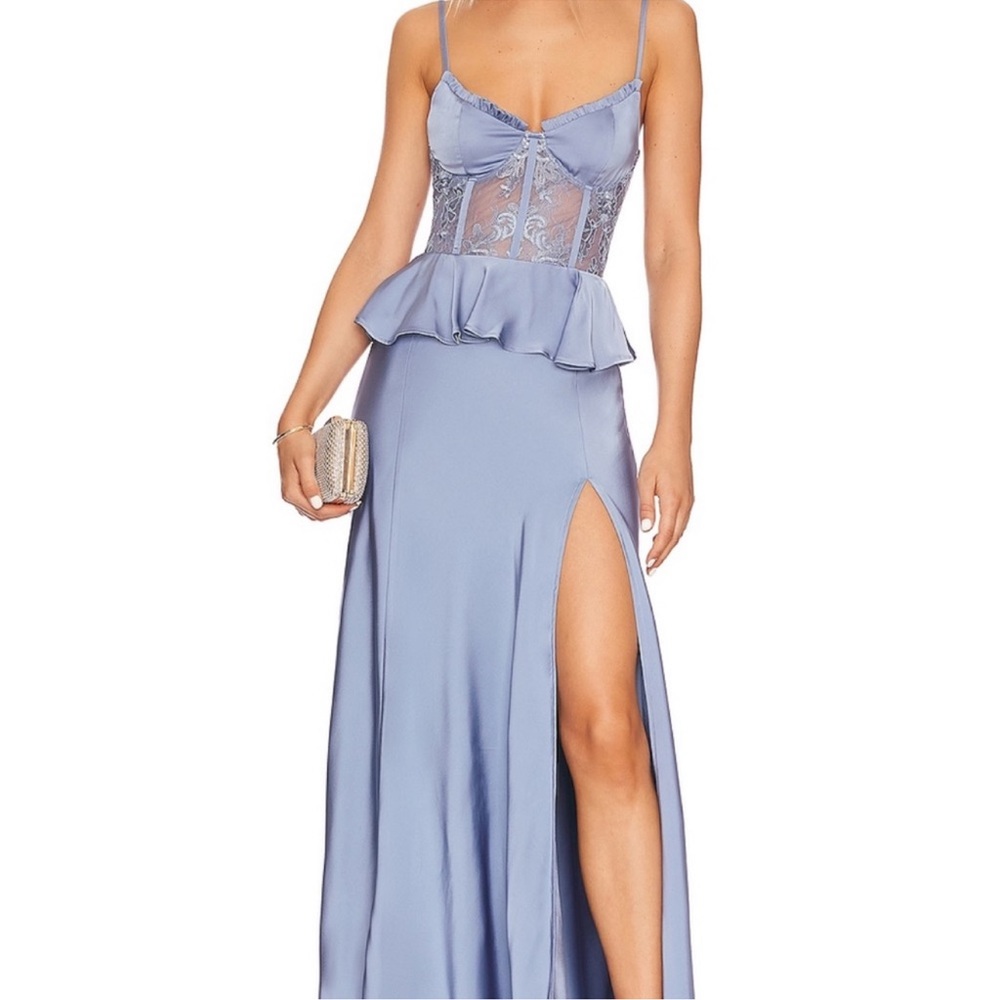 V Chapman Dianthus Dress in Infinity